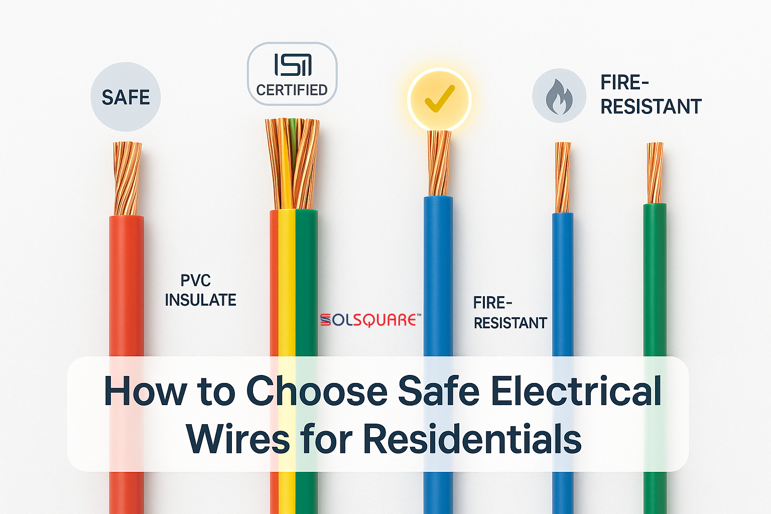 How to Choose Safe Electrical Wires for Homes and Apartments